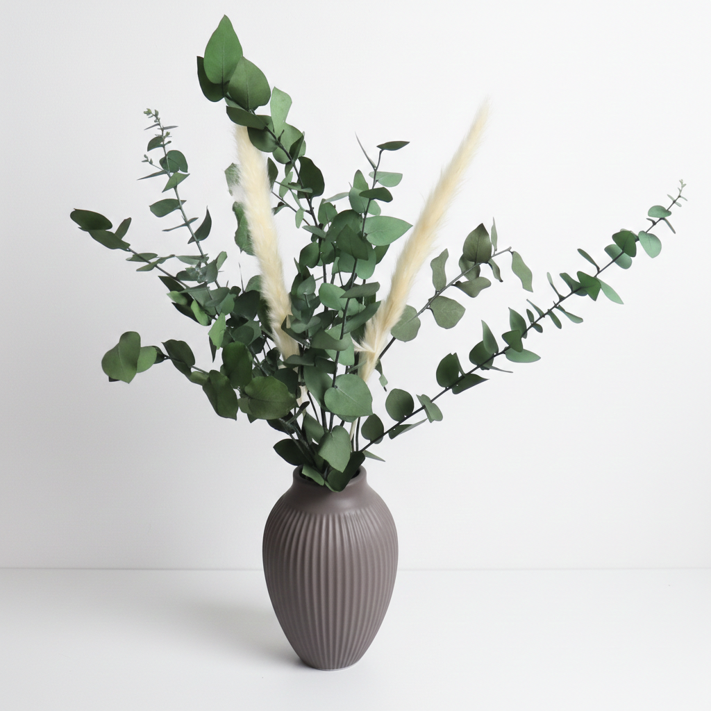 Sušená pampová tráva bílá – přírodní dekorace